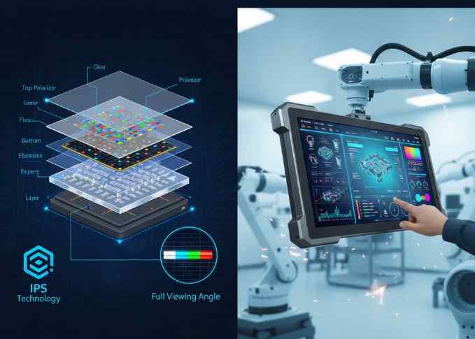TFT-LCDIPS液晶屏面板結(jié)構(gòu)解析:從像素原理到工業(yè)應(yīng)用場(chǎng)景