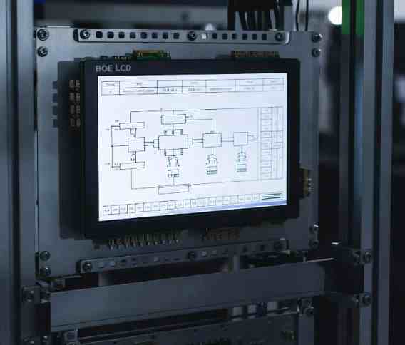 LCD京東方工業(yè)液晶屏在工控機(jī)上的集成方案