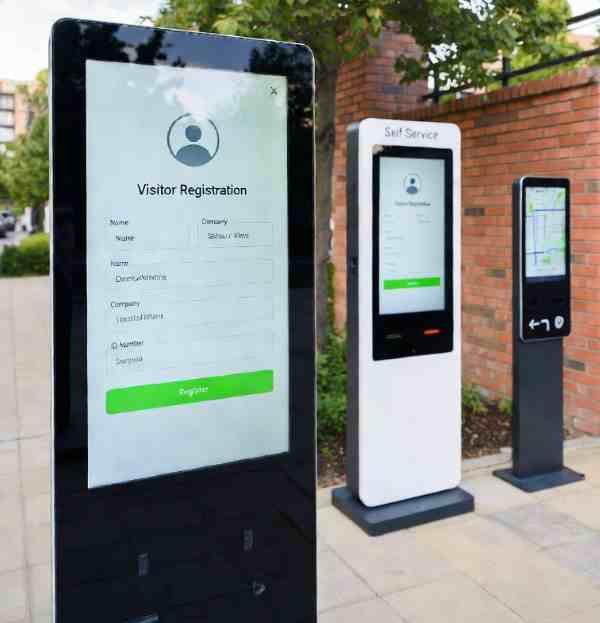 LCD工業(yè)觸摸液晶屏應(yīng)用于智慧園區(qū)訪客管理設(shè)備的解決方案